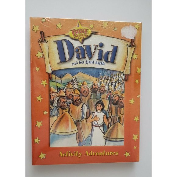 DAVID AND HIS GIANT BATTLE with CD Sealed Package - Picture 2 of 3
